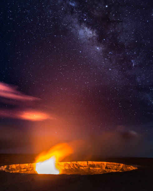 istock Eruption at Helemaumau crater, Hawaii 1292505657