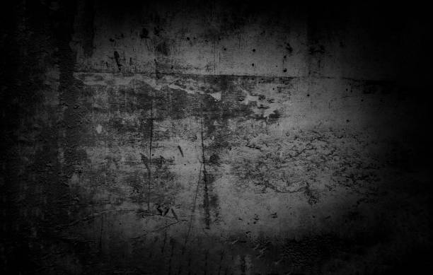 istock Old wall texture cement dark black gray  background abstract grey color design are light with white gradient background. 1292513988