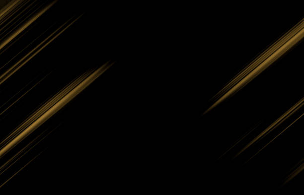 istock Black gold background gradient texture soft golden with light technology diagonal gray and white pattern lines luxury beautiful. 1292514030