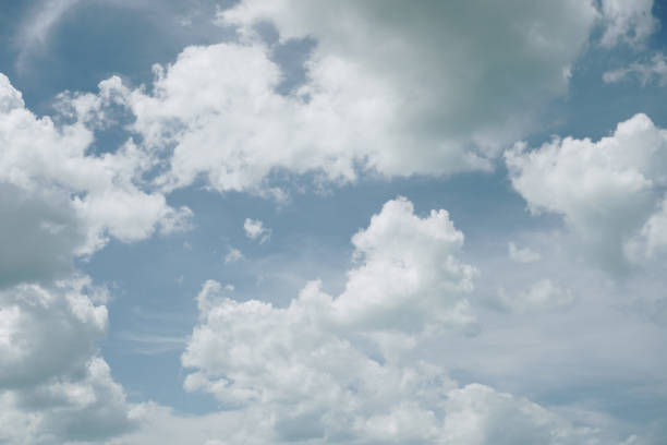 istock Copy space minimal concept of summer blue sky and white cloud abstract blank background. 1292514192