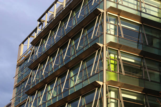 istock Building with large and modern glass facade 1292534053