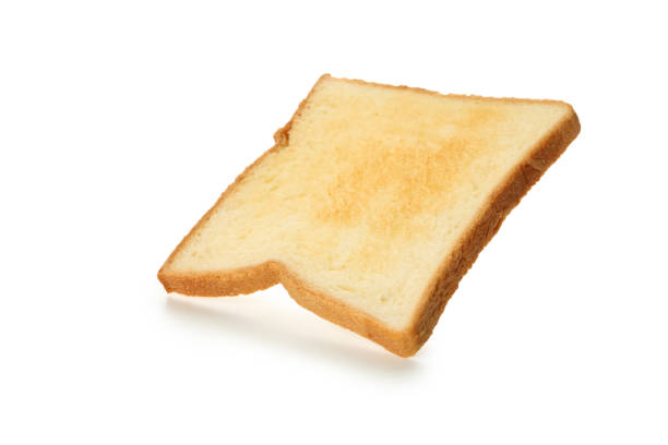 istock Fresh tasty toast isolated on white background 1292535029
