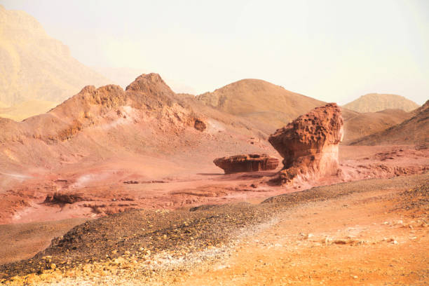 istock The red sand rocks in Timna park, Israel 1292543063