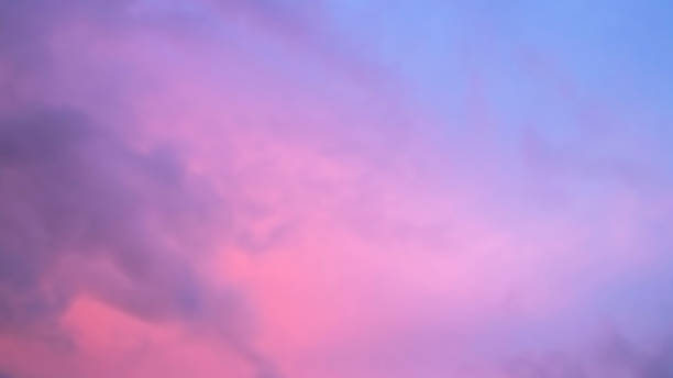 Photo of Cotton Candy Cloud Pink Purple Blue