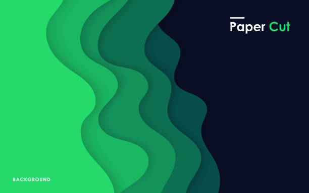 Deep Papper Cut 640+ Deep Water Background Paper Cut Stock Illustrations, Royalty-Free ...