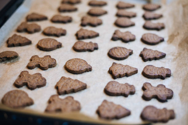 istock Preparing Gingerbread Christmas Cookies 1292561854