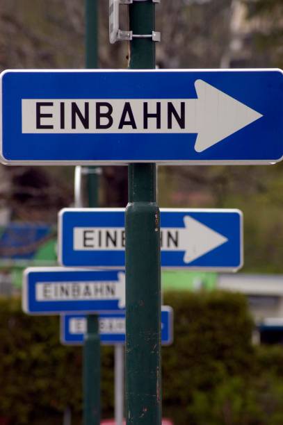 istock one way street (Einbahnstraße) traffic sign 1292561877