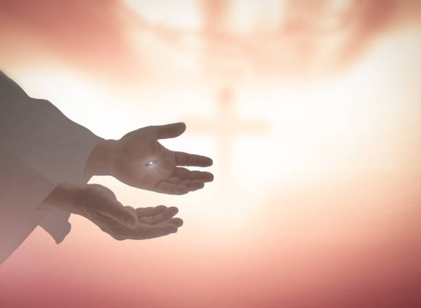 istock Jesus Christ hands showing scars 1292567915