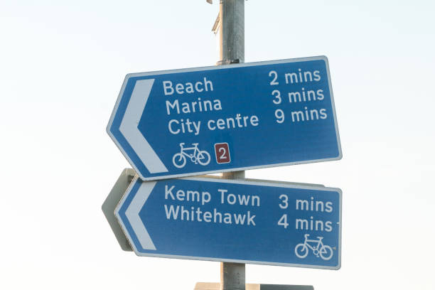 istock Footpath Sign in Brighton, England 1292570691