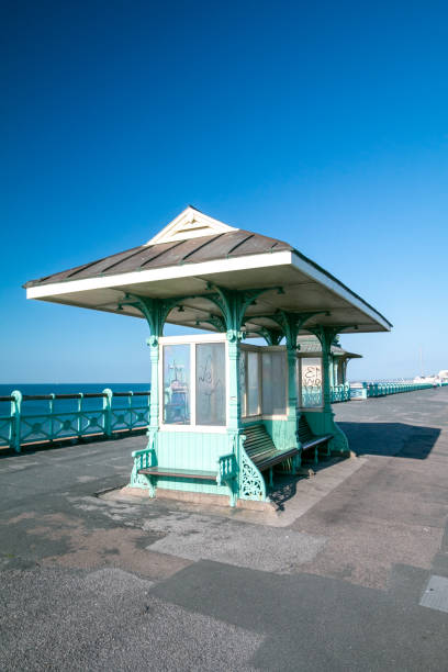 istock Bus Shelter on Marine Parade in Brighton, England 1292571727