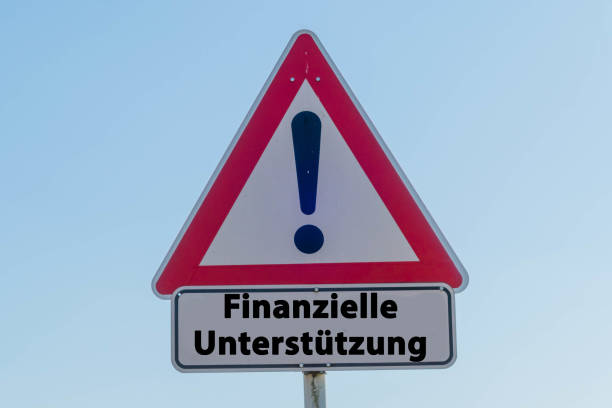 istock Sign Financial Support german 