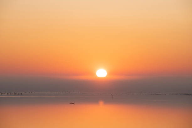 Sunrise at Bombay Hook National Wildlife Refuge, Delaware, USA