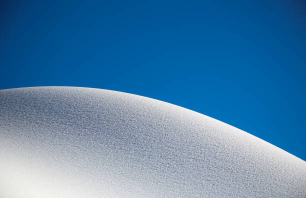 winter landscape in the French Alps