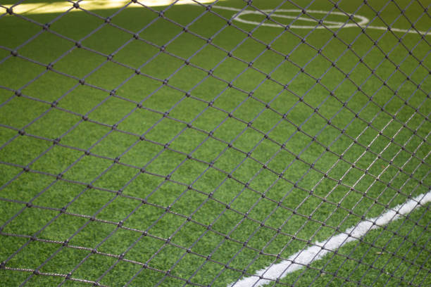 istock Indoor football soccer training field 1292586801