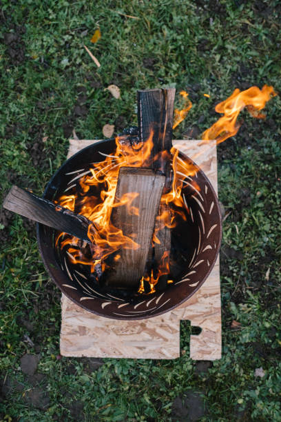 istock blazing flames in the fire basket 1292588506