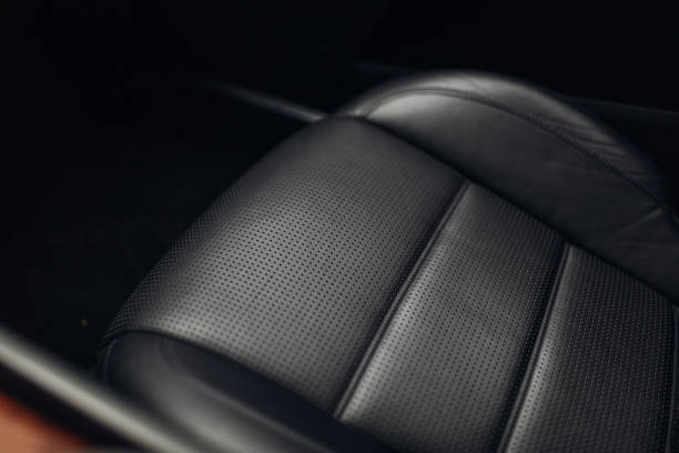 istock Modern car leather seats sport style 1292599801