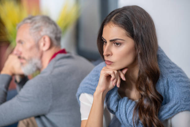 istock Thoughtful woman thinking over past family argument 1292605849
