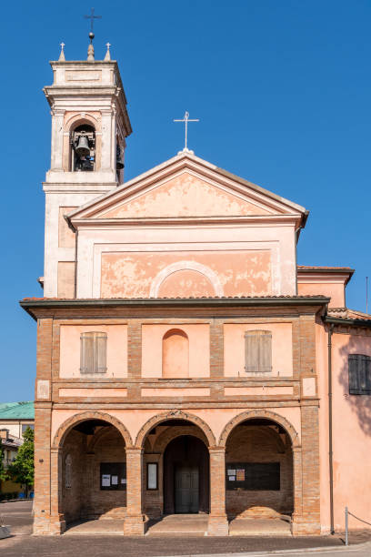istock Ancient San Martino Church in Bordonchio. Rimini, Emilia Romagna, Italy 1292606930