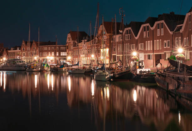 istock Typical cityscape of North Holland, Netherlands. 1292611565