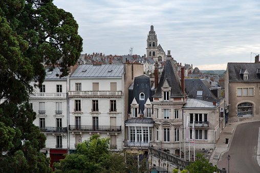Architecture of the city of Blois in France
