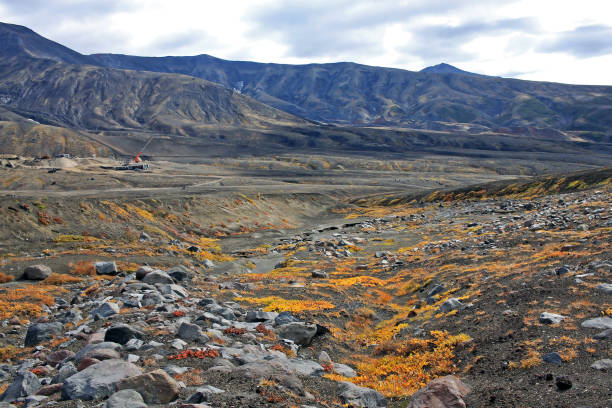 istock Mountains in Kamchatka Peninsula, Russia 1292626046