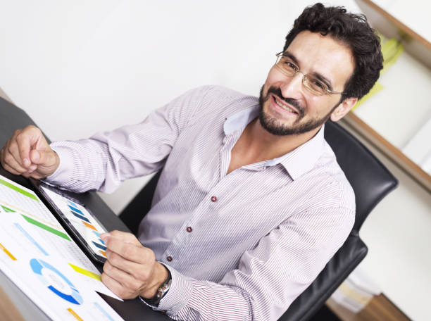 istock Businessman at office 1292626118