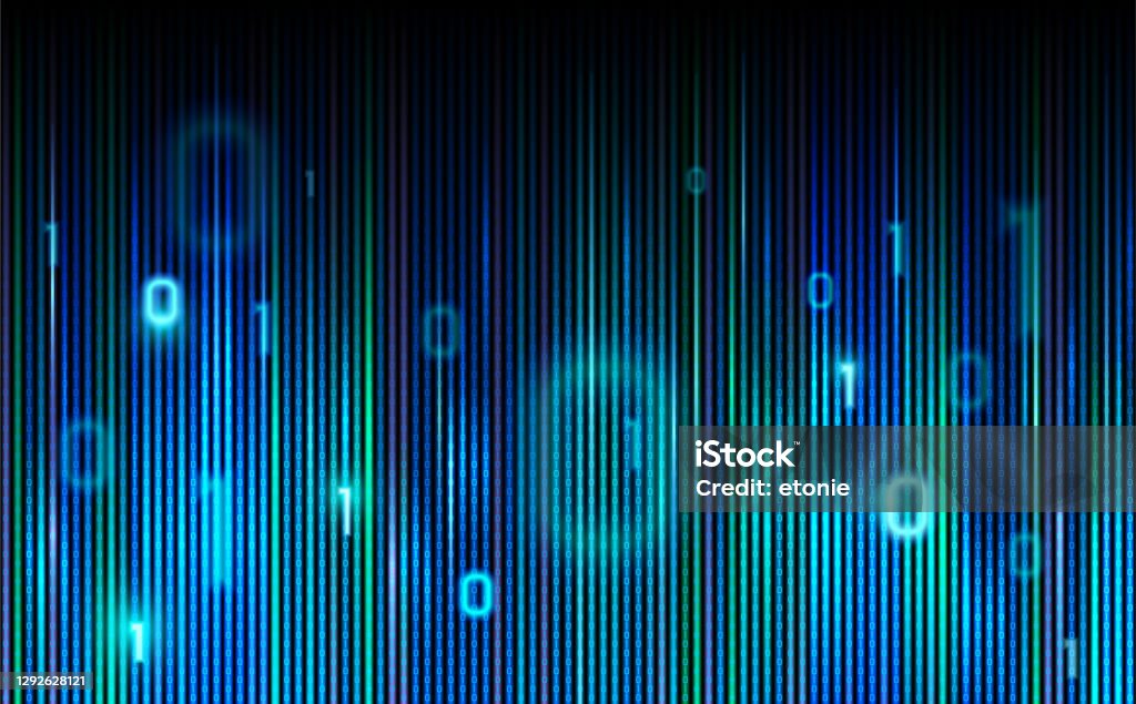 Binary Abstract Abstract Binary Background Stock Illustration - Download Image Now ...
