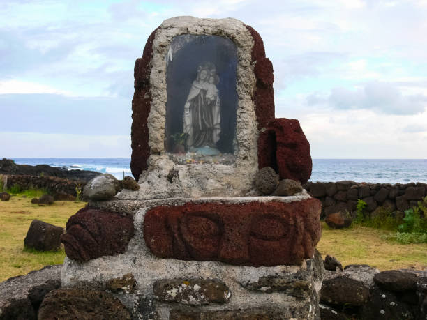 istock Orongo, the relevance of Easter Island. 1292630055