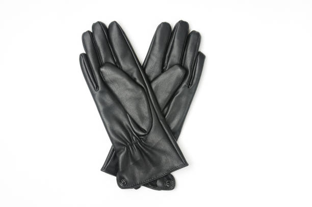 istock Casual gloves on white background 1292630974
