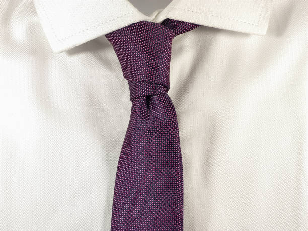 istock tie purple and shirt white 1292632165