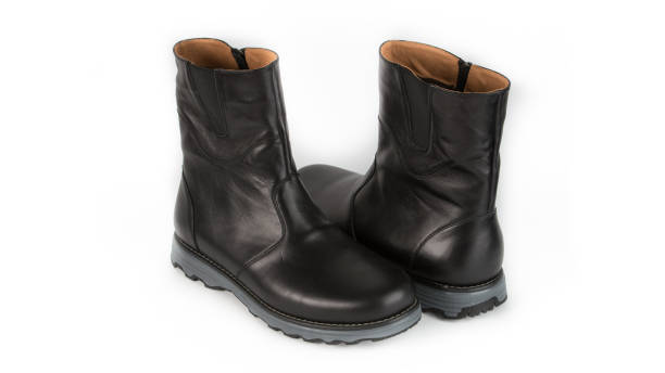 istock children's black orthopedic shoes on a white background 1292638262