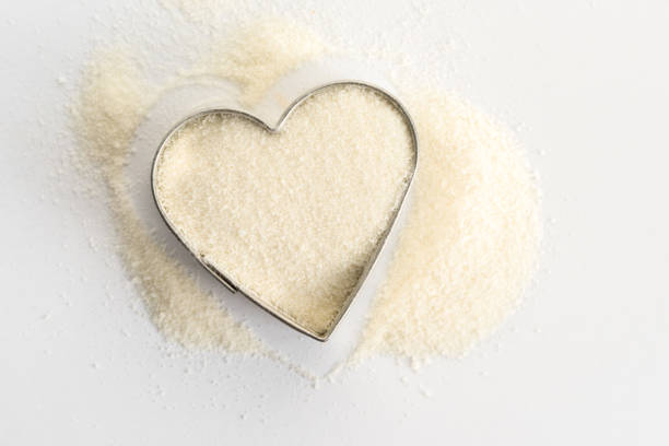 istock Collagen Peptides in a Heart Shape 1292638419