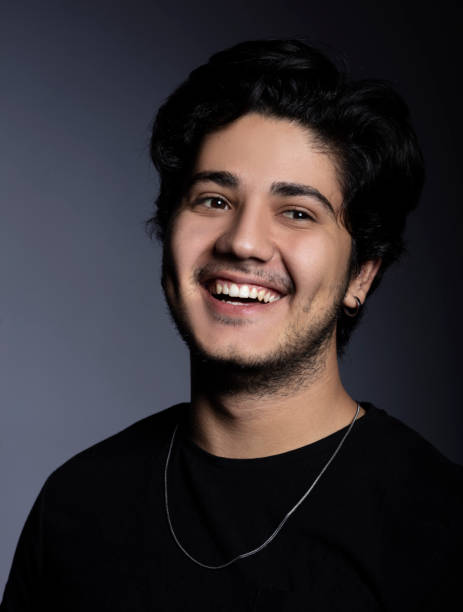 istock Portrait of smiling handsome man. 1292645063