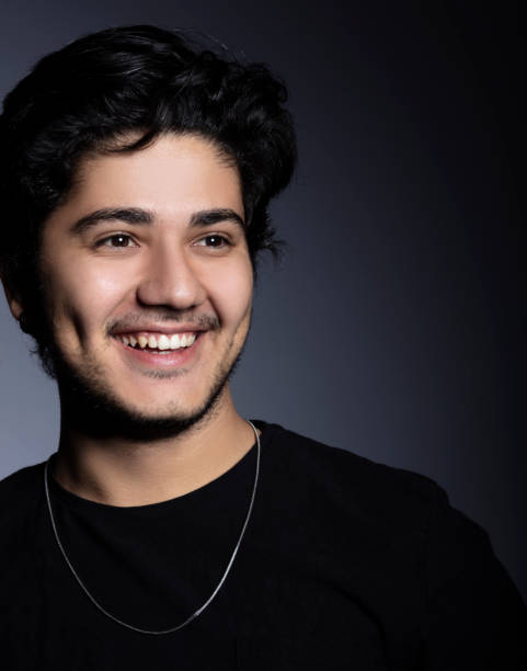 istock Portrait of smiling handsome man. 1292645188