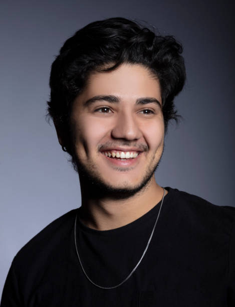 istock Portrait of smiling handsome man. 1292645225