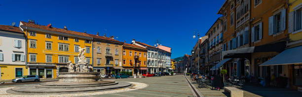 istock Victory Square with Neptune Fountain, Gorizia, Italy 1292648155