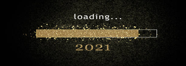 istock Happy New Year Background. Start in 2021. 3D illustration 1292651164