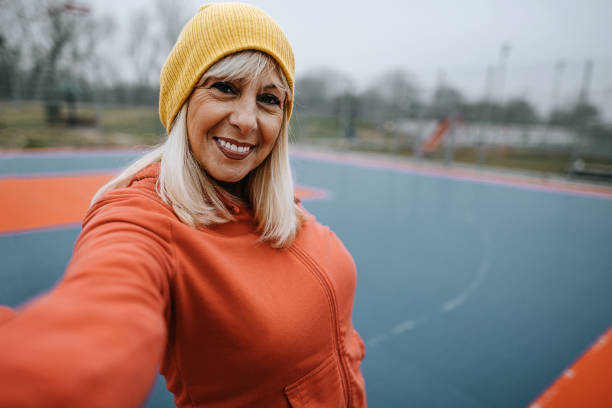 istock Selfie on the playgroud 1292651894