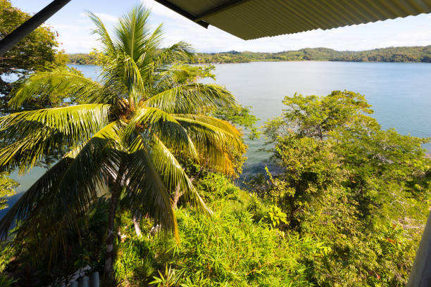 istock Panama panoramic view from a terrace of the Boca Brava island 1292657473