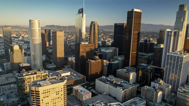 istock DTLA and Los Angles Cityscape at Dawn - Aerial 1292657555