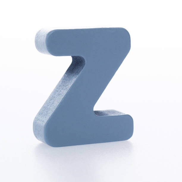 istock Wooden letter Z on white background 1292664772