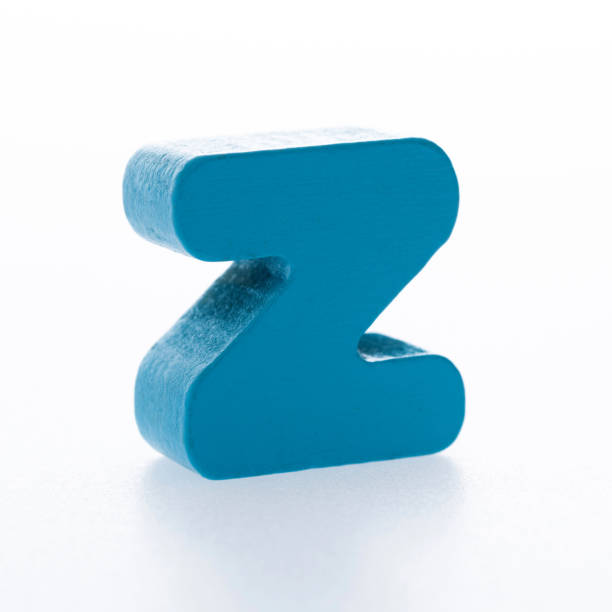 istock Wooden letter Z on white background 1292665615