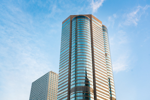 Hong Kong Central with the landmark International Finance Center.