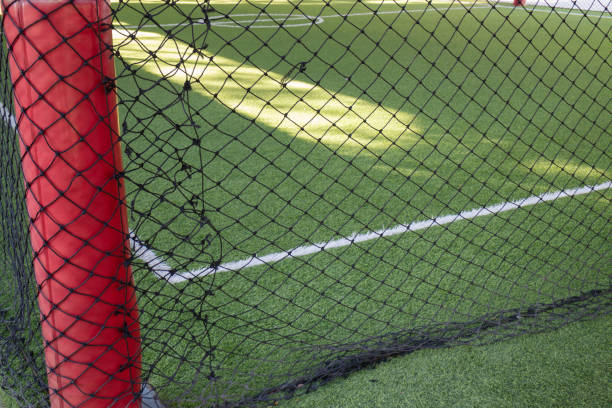 istock Indoor football soccer training field 1292673061