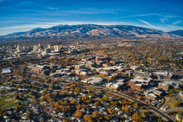 Photo of Aerial View of a University in Reno, Nevada