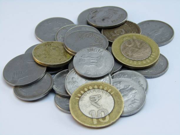 istock Indian rupees coins stock photo 1292679269