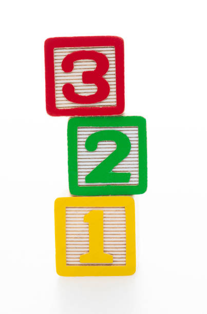 istock Wooden toy blocks with number 123 1292681057