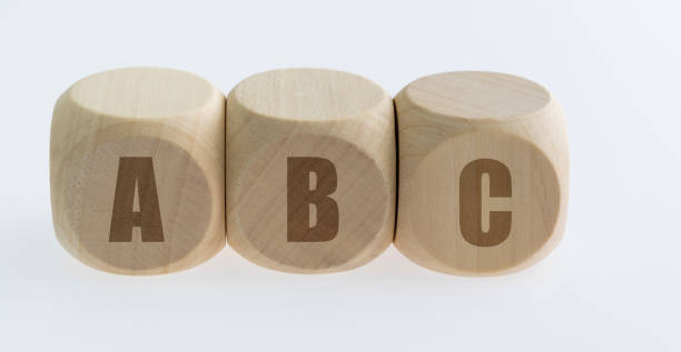 istock Wooden blocks with letters A B C 1292681178