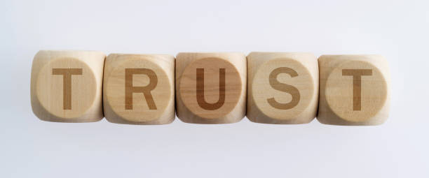 istock Wooden blocks with word trust 1292682754