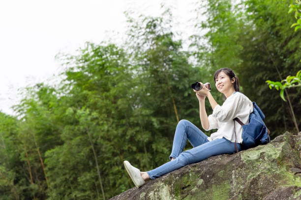 istock traveler take picture by camera 1292693221